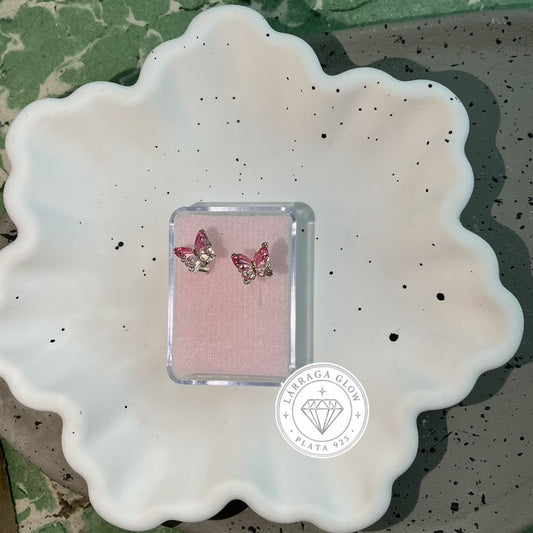 Aretes mariposa